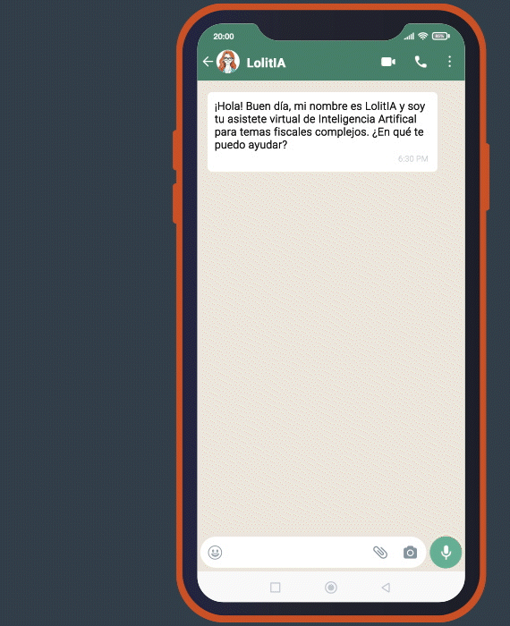 animación de chat lolitia